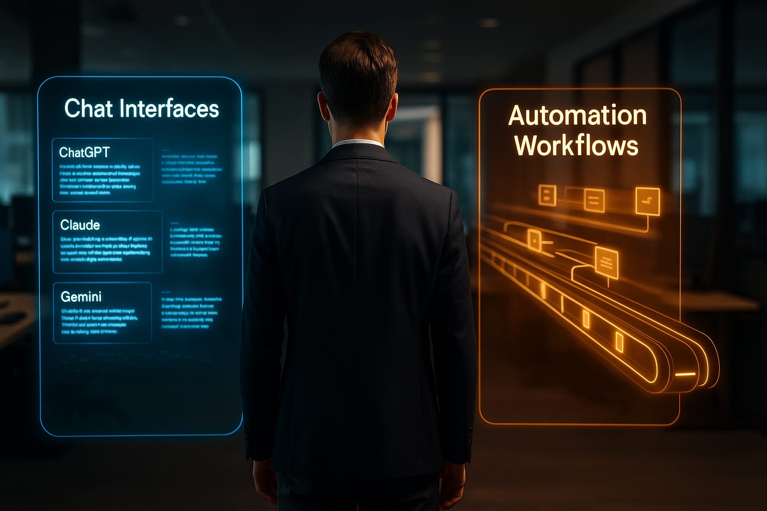 Sales Management with AI: Chat Interfaces vs. Automation Workflows