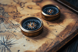 Unlocking Sales Success: The Power of KPIs in Sales Processes KPI compass