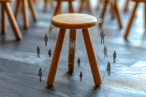 Balancing Act: Networking, Direct Prospecting, and Customer Referrals for Revenue Growth three-pronged approach to sales