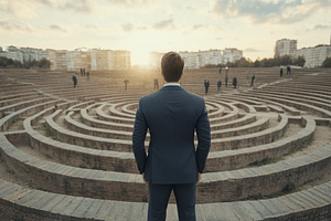 The Power of Personal Branding in Enhancing Sales Productivity salesperson maze